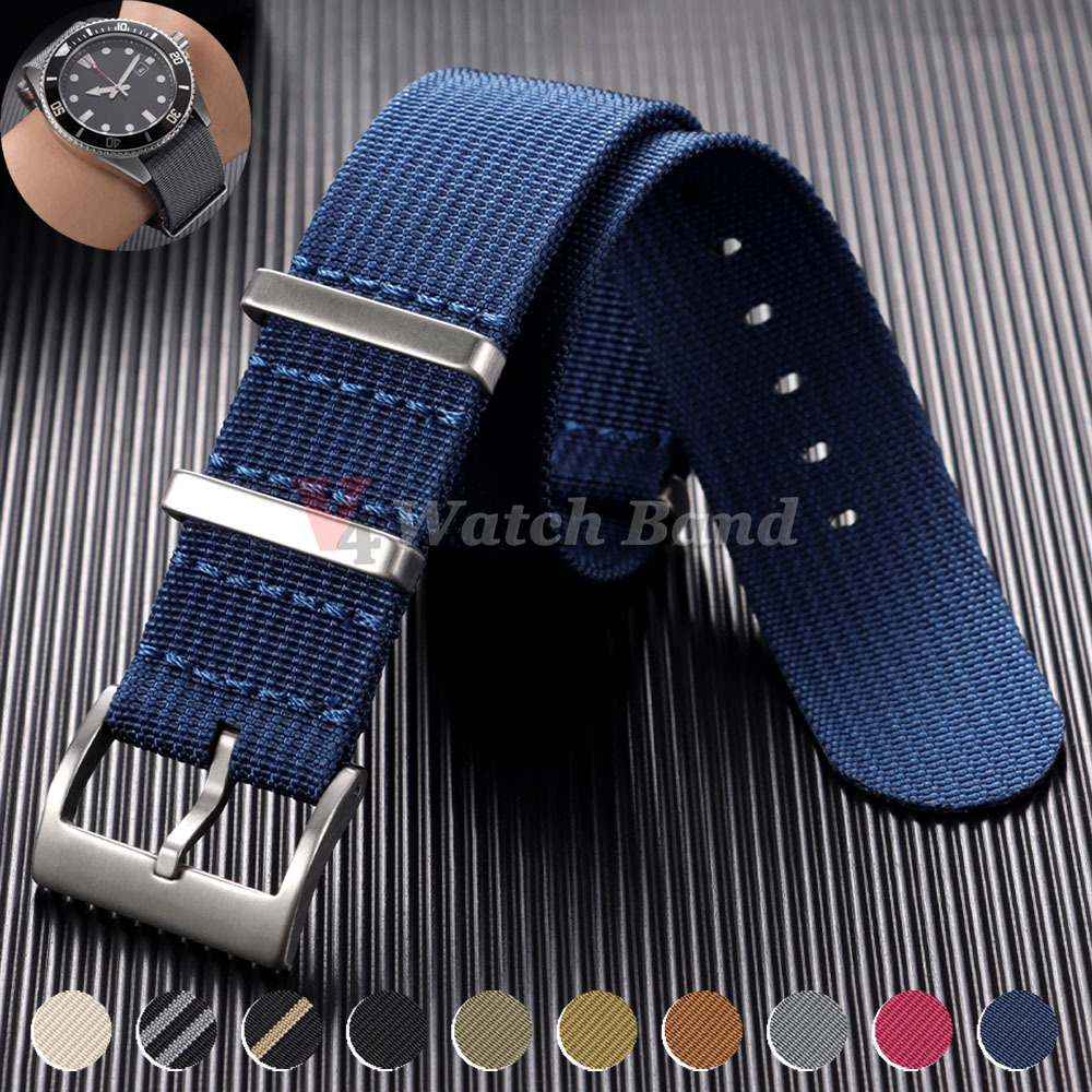 Nato Strap Nylon - 고품질 패브릭 시계줄 18mm 20mm 22mm