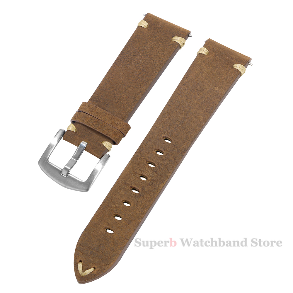 시계에 대 한 정품 가죽 스트랩 빈티지 이탈리아어 고민 - Suede Strap Watch 리뷰 및 가격