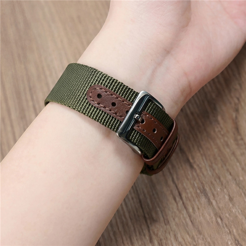 나일론 리브형 시계 밴드 20mm 22mm 유니버설 남 - Suede Strap Watch 리뷰 및 가격