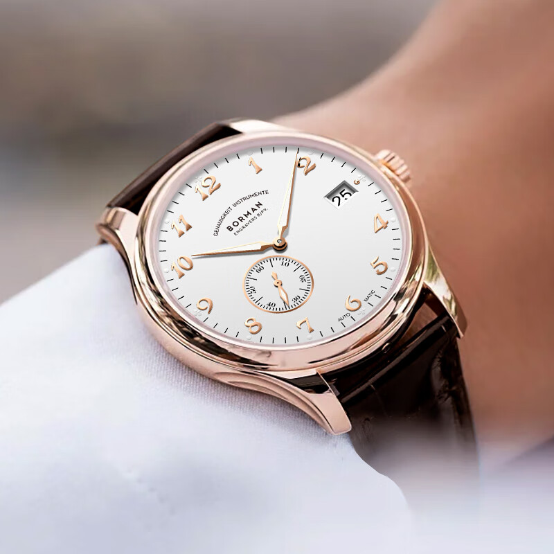 BORMAN 남자 자동 시계 41mm 초박형 기계식 손 - Omega Watch Constellation 리뷰 및 가격