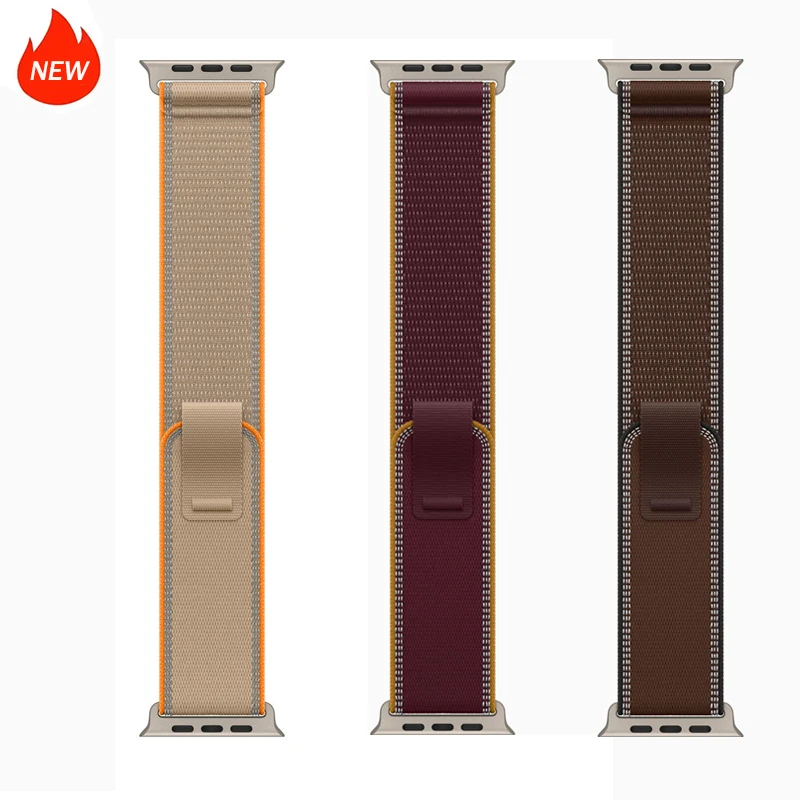알파인 루프, 새로운 버건디 색상의 나일론 스트랩, 애 - Sport Loop Velcro 리뷰 및 가격