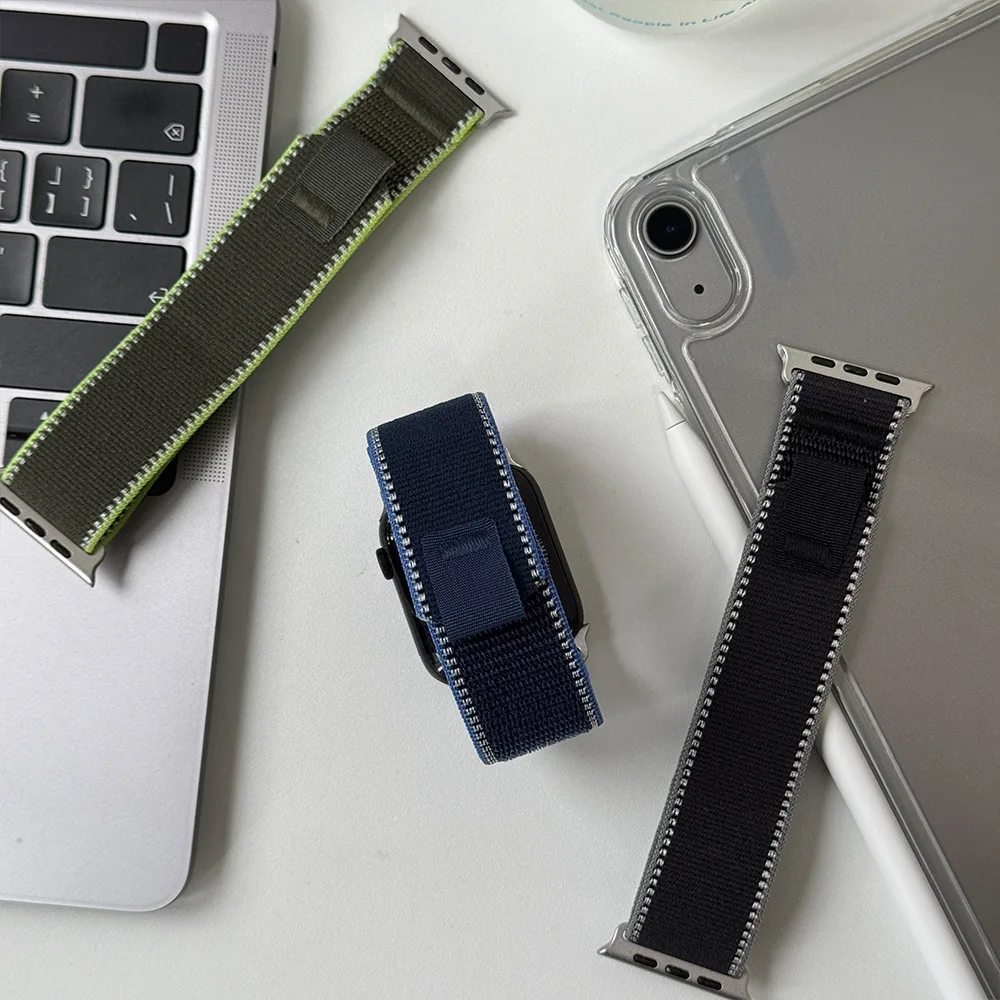 알파인 루프, 새로운 버건디 색상의 나일론 스트랩, 애 - Sport Loop Velcro 리뷰 및 가격