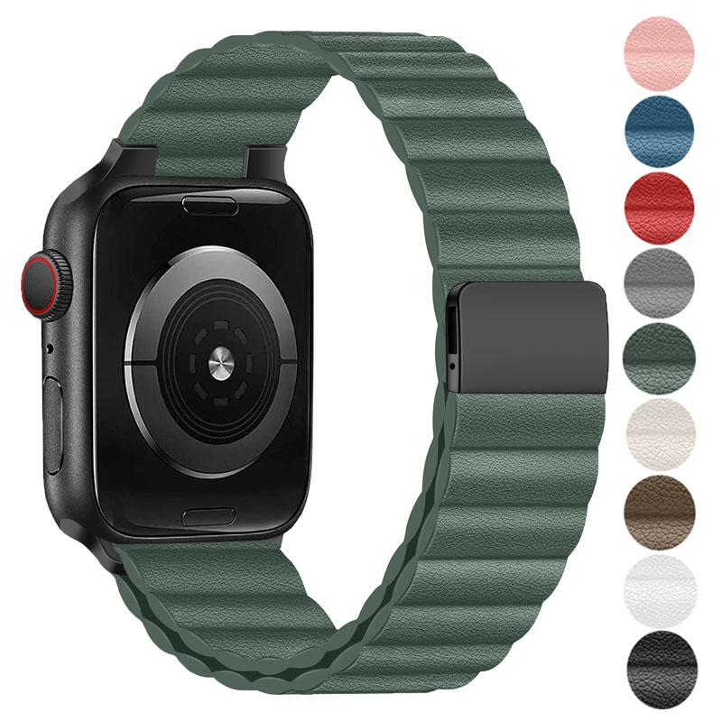 애플 워치 스트랩용 가죽 밴드, 마그네틱 팔찌, 아이워 - Milanese Loop Magnetic 리뷰 및 가격